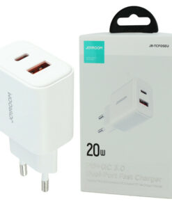 کلگی فست شارژ Joyroom JR-TCF05EU 2Port 3A QC3.0 PD 20W