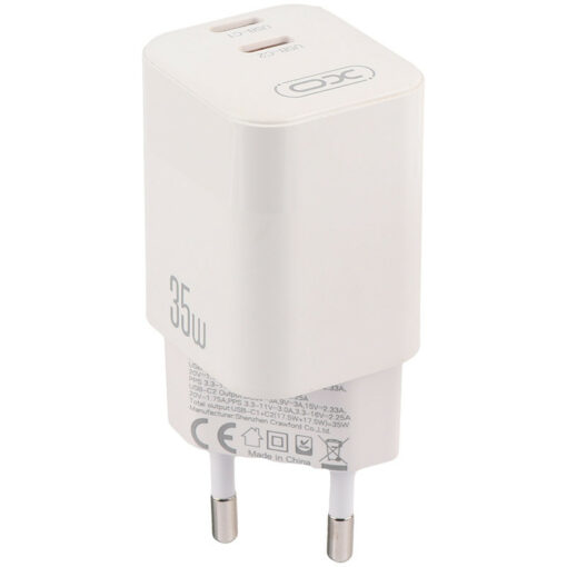 کلگی فست شارژ XO XO-CE07 2port 3A QC3.0 PD 27W