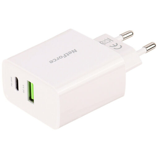 کلگی فست شارژ Netforce NW-220 2Port 3A QC PD 20W