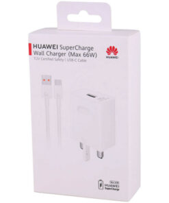 شارژر دیواری فست شارژ Huawei HW-110600B0 6A 66W + کابل تایپ سی