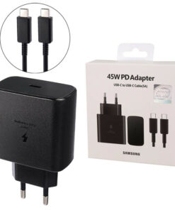 شارژر دیواری فست شارژ Samsung EP-TA800 3A PD 45W + کابل تبدیل تایپ سی