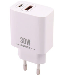 کلگی فست شارژ Remax RP-U82 2Port 3A QC PD3.0 30W