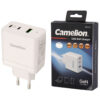 کلگی فست شارژ Camelion AD606 3Port 5A QC3.0 PD3.0 65W