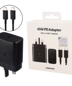شارژر دیواری فست شارژ Samsung EP-TA845XBEGCN 3A PD 45W Type-C High Copy + کابل تبدیل تایپ سی