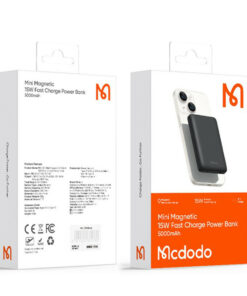 پاور بانک بی سیم فست شارژ 5000 مک دودو Mcdodo MC-395 PD 15W