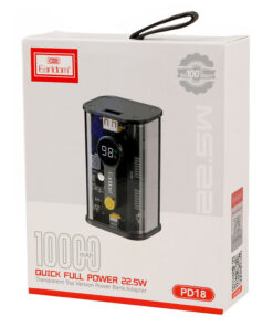 پاور بانک فست شارژ 10000 ارلدام Earldom ET-PD18 PD 22.5W