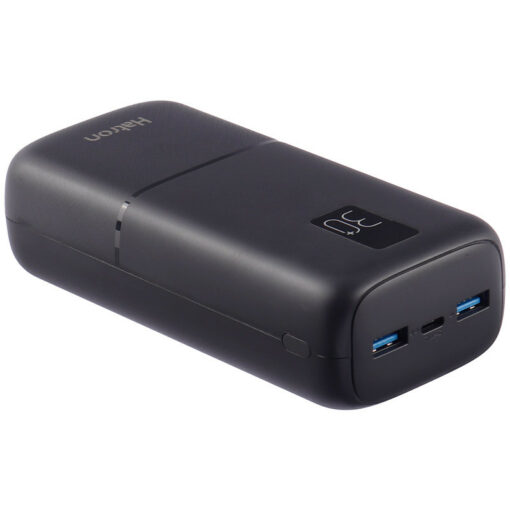پاور بانک فست شارژ 30000 هترون Hatron HPB3070PQ QC3.0 PD 22.5W
