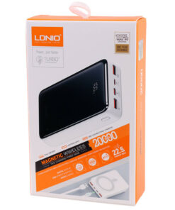 پاور بانک بی سیم فست شارژ 20000 الدینیو Ldnio PQ18 QC3.0 PD 22.5W