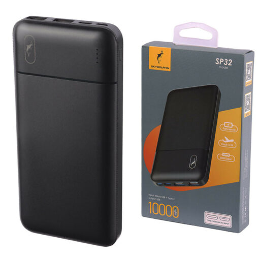 پاور بانک فست شارژ 10000 اسکای دلفین Sky Dolphin SP32 2.4A 12W