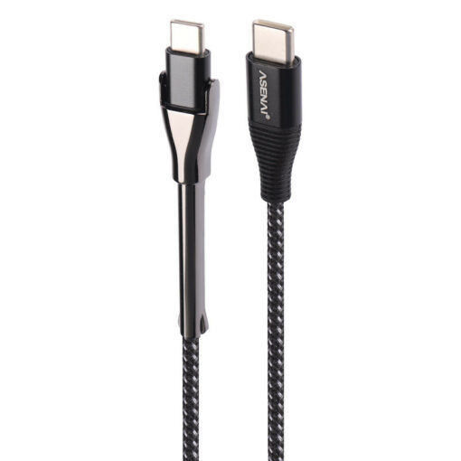 کابل تبدیل فست شارژ Asenai AC-004-CC Type-C To Type-C 65W 1m