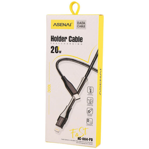 کابل تبدیل فست شارژ Asenai AC-004-PD Type-C To Lightning PD 20W 1m