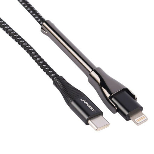 کابل تبدیل فست شارژ Asenai AC-004-PD Type-C To Lightning PD 20W 1m