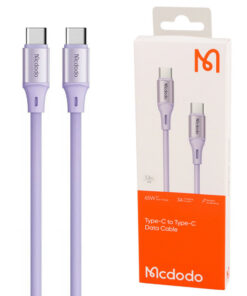 کابل تبدیل فست شارژ Mcdodo CA-221 Type-C To Type-C 3A PD 65W 1.2m