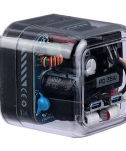 کلگی فست شارژ Powerology PWCUQC020 2Port 3A PD 35W Type-C