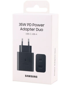کلگی فست شارژ اورجینال Samsung EP-TA220NBEGEU 2Port 3A PD 35W
