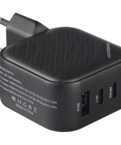 کلگی فست شارژ Powerology PWCUQC019 3Port QC3.0 PD 3.25A 65W