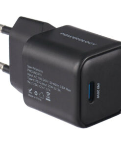 کلگی فست شارژ Powerology PWCUQC015 PD 3A 20W Type-C