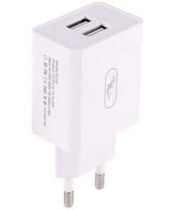 شارژر دیواری فست شارژ Sky Dolphin SC30T 2Port 2.1A 10.5W + کابل تایپ سی