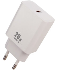 شارژر دیواری فست شارژ Remax RP-U5 3A PD 20W + کابل آیفونی