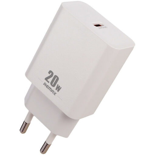 شارژر دیواری فست شارژ Remax RP-U5 3A PD 20W + کابل آیفونی
