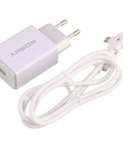 شارژر دیواری فست شارژ Arson AN-W3B QC3.0 PD 3A 18W + کابل 3 سر