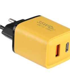 شارژر دیواری فست شارژ Genuine M-1 2Port QC3.0 PD3.0 3.4A 35W + کابل تایپ سی