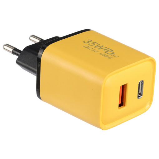 شارژر دیواری فست شارژ Genuine M-1 2Port QC3.0 PD3.0 3.4A 35W + کابل تایپ سی