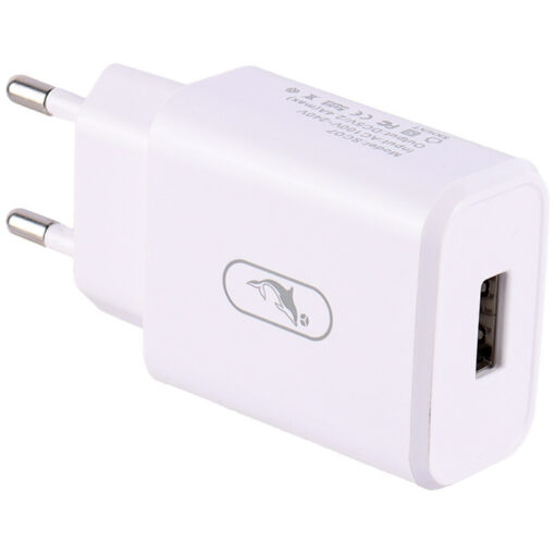 شارژر دیواری فست شارژ Sky Dolphin SC07T 2.4A 12W + کابل تایپ سی