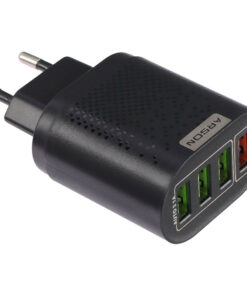 کلگی فست شارژ Arson AN-4Q 4Port QC3.0 PD 3A 18W