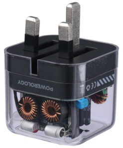 کلگی فست شارژ Powerology PWCUQC020 2Port 3A PD 35W Type-C