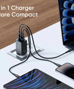 کلگی فست شارژ Mcdodo CH-154 GAN 5 Mini Pro 3Port 5A QC4.0 PD3.0 67W