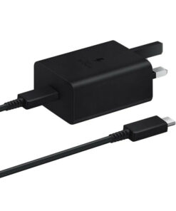 شارژر دیواری فست شارژ Samsung EP-T4510 3A PD 45W Type-C + کابل تبدیل تایپ سی