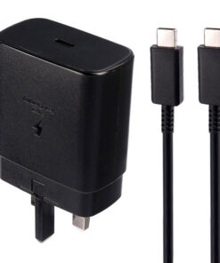 شارژر دیواری فست شارژ Samsung EP-TA845XBEGCN 3A PD 45W Type-C High Copy + کابل تبدیل تایپ سی