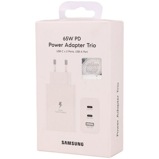 کلگی فست شارژ Samsung EP-T6530 3Port 3.25A PD 65W