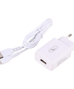شارژر دیواری فست شارژ Sky Dolphin SC07T 2.4A 12W + کابل تایپ سی