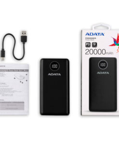 پاور بانک فست شارژ 20000 ای دیتا ADATA P20000QCD QC3 PD 18W