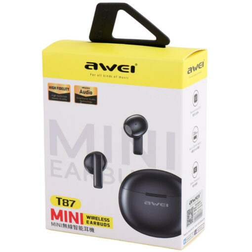 هندزفری بلوتوث دو تایی Awei Mini T87 TWS