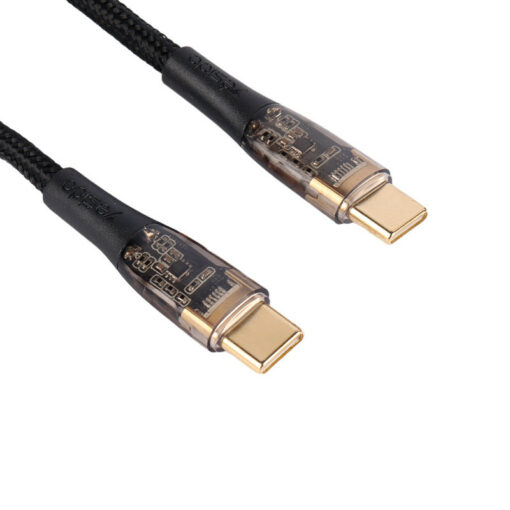 کابل تبدیل فست شارژ Yesido CA103 Type-C To Type-C 5A QC PD 100W 1.2m