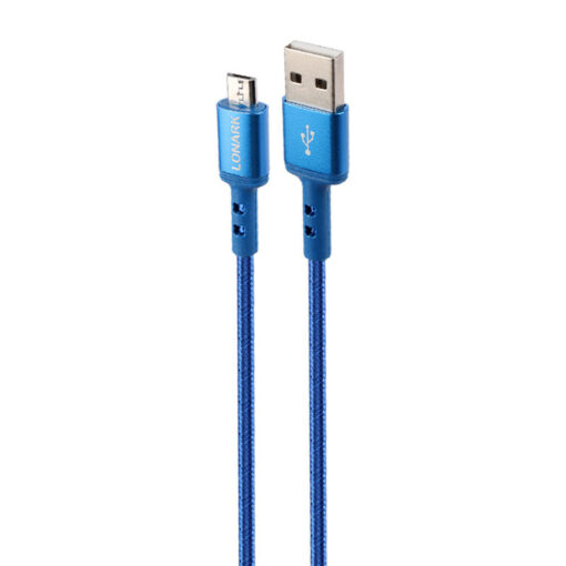 کابل میکرو یو اس بی Lonark LC13A 2.1A 1.1m