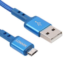 کابل میکرو یو اس بی Lonark LC13A 2.1A 1.1m