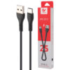 کابل کوتاه تایپ سی Lonark LPC21C 2.1A 25cm