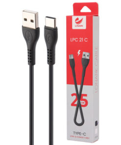 کابل کوتاه تایپ سی Lonark LPC21C 2.1A 25cm
