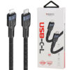 کابل تبدیل فست شارژ Yesido CA107 Type-C To Lightning PD 2.4A 1.2m