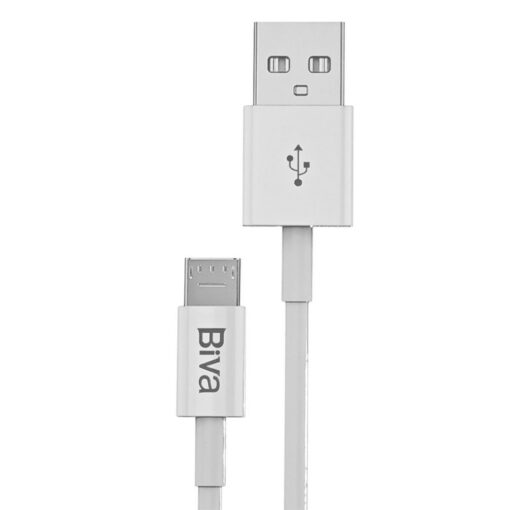 کابل میکرو یو اس بی فست شارژ Biva C-11V 2.4A 1.5m