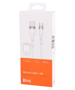 کابل تایپ سی فست شارژ Biva C-21T 3A 1.2m