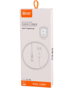 مشخصات کابل آیفونی فست شارژ Biva C-11L 3A 1.5m