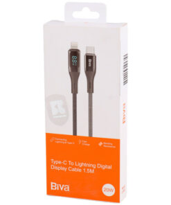 کابل تبدیل فست شارژ Biva C-24CL Type-C To Lightning 20W 1.5m