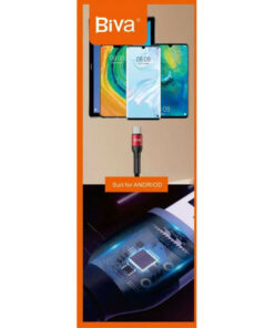 کابل تبدیل فست شارژ Biva C-15CC Type-C To Type-C 3A 60W 1.2m