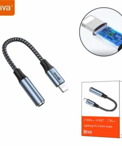 کابل تبدیل Biva JACK-01L Lightning to AUX