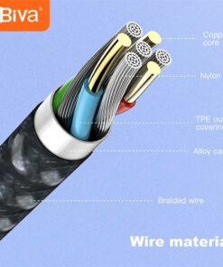 کابل تبدیل Biva JACK-01L Lightning to AUX